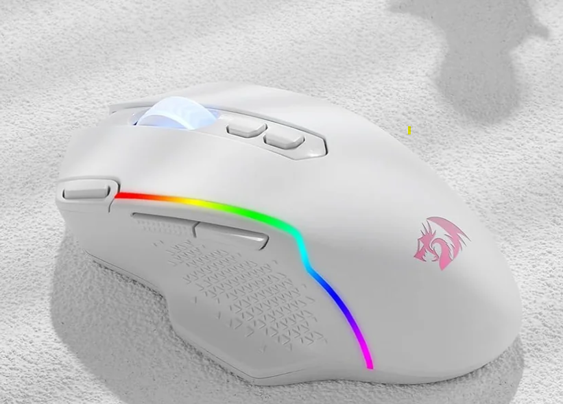 Taipan Pro M810 PRO RGB Wired And Wireless Mouse (White) - Image 4