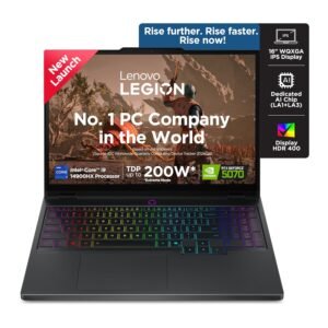 Lenovo Legion Pro 5 2025 Intel Core i9-14900HX | NVIDIA RTX 5070 8GB (32GB RAM/1TB SSD/WQXGA IPS/240Hz/16 (40.6cm)/Windows 11/Office 2024+AI Now/Black/2...