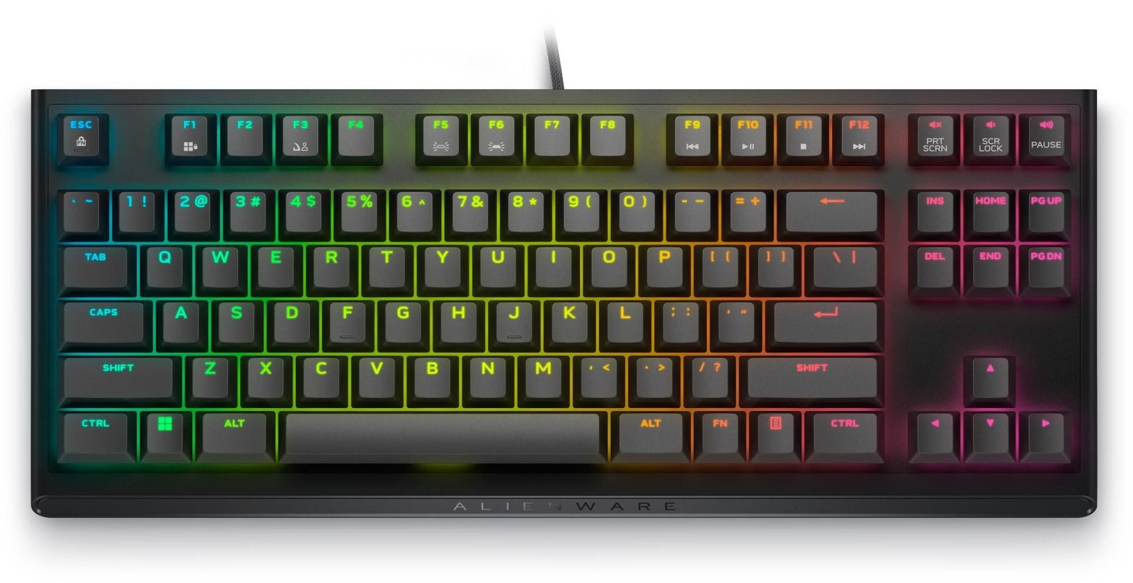 ALIENWARE TENKEYLESS GAMING KEYBOARD - AW420K - Image 2